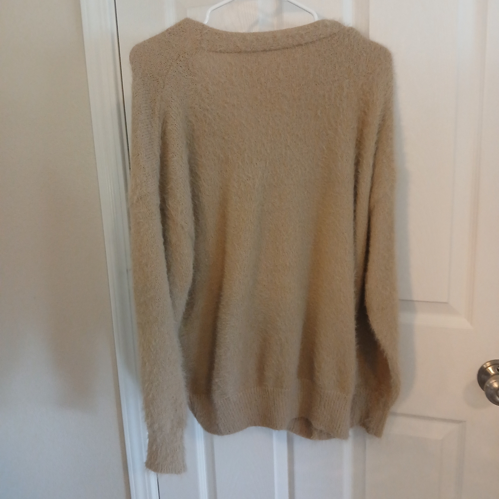 SHEIN Soft Tan Women's Cardigan - Picture 3 of 3